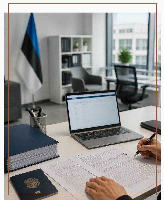 Оформление ВНЖ в Эстонии для переезда и легального проживания в Кимрах