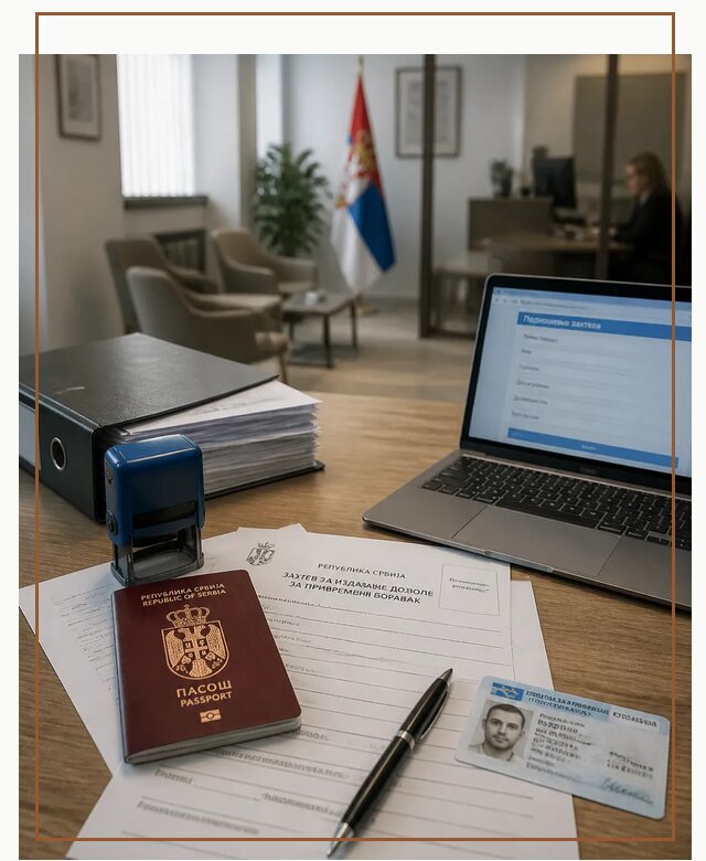 Оформление ПМЖ в Сербии для переезда в Кимрах под ключ