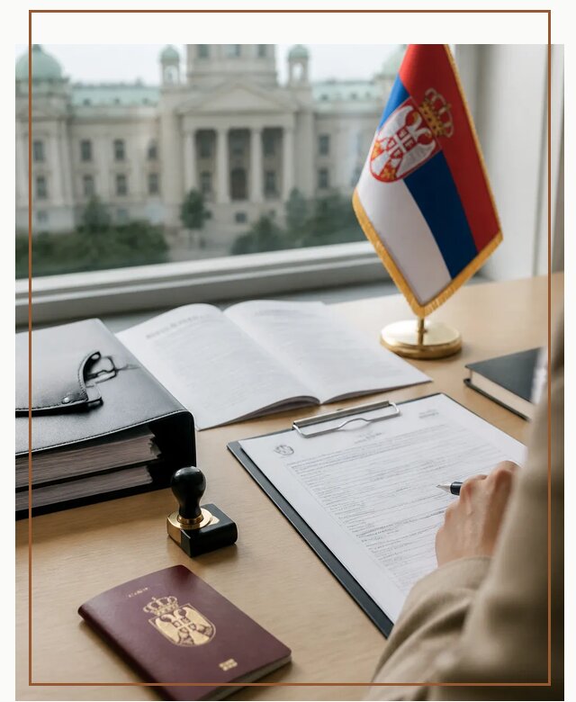 Оформление гражданства Сербии под ключ для переезда в Кимрах